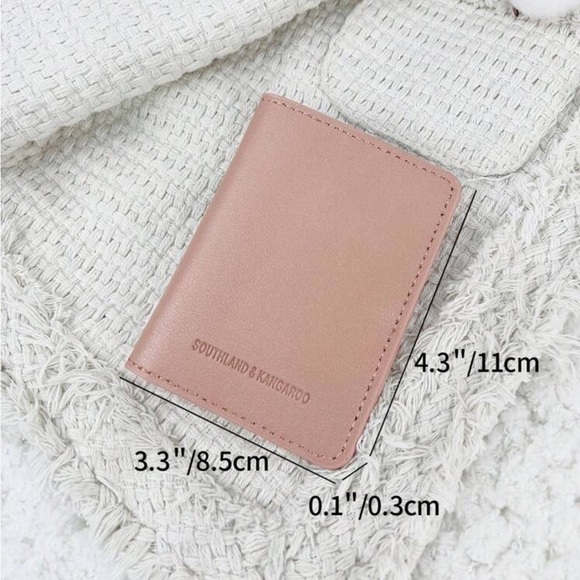 ⚠️Clearance Pink Slim Bifold Cardholder / Wallet - Picture 3 of 5